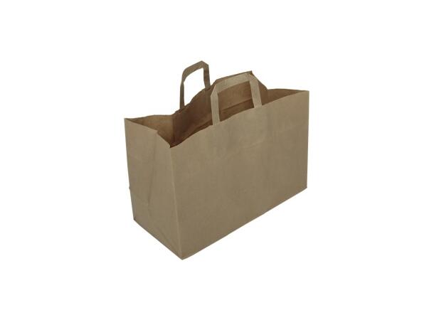 Bærepose papir 17L brun (250) 